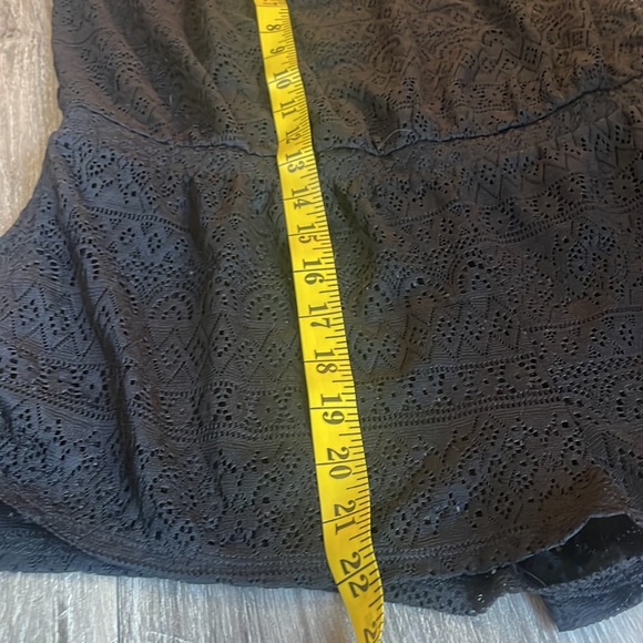 Victoria’s Secret Black lace swimsuit romper coverup, small - Picture 7 of 12